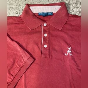 Alabama Crimson Tide Chestnut Hill Polo Mens Size Small Gameday Playoff Shirt